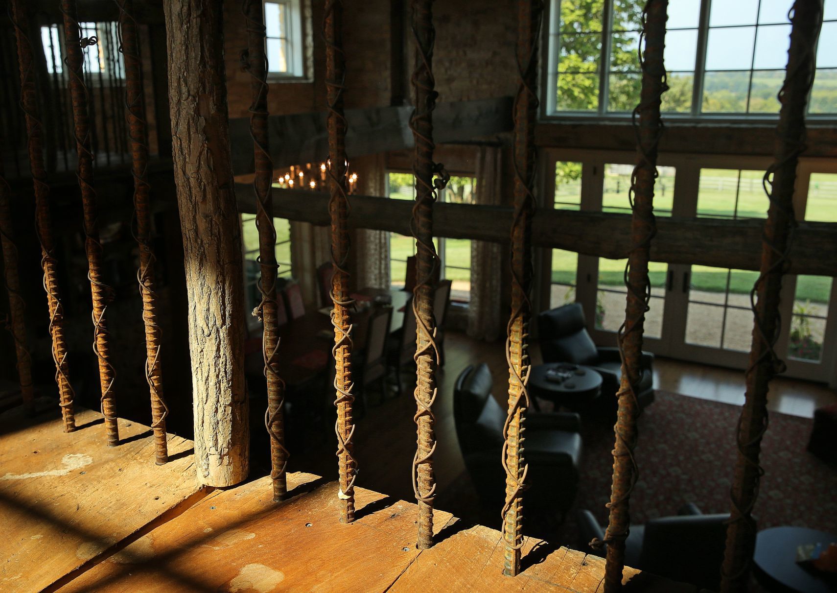 At home: Ron Brown's Franklin County ranch